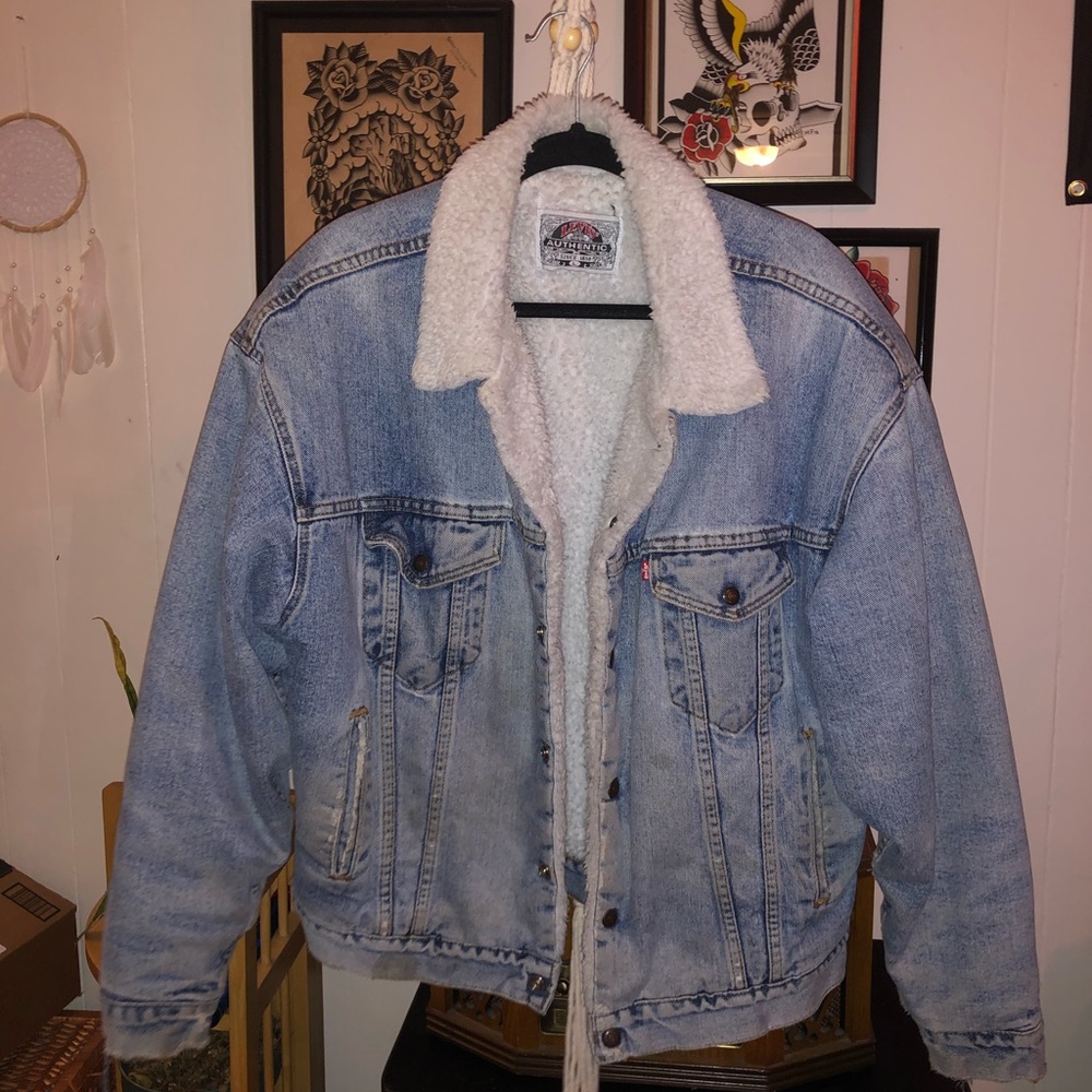Levi’s Sherpa Lined Jean Jacket